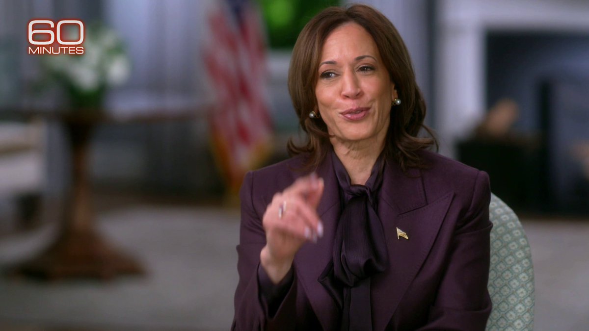 Kamala Harris on 60 Minutes: “I have a Glock, and I've had it for quite some time.”