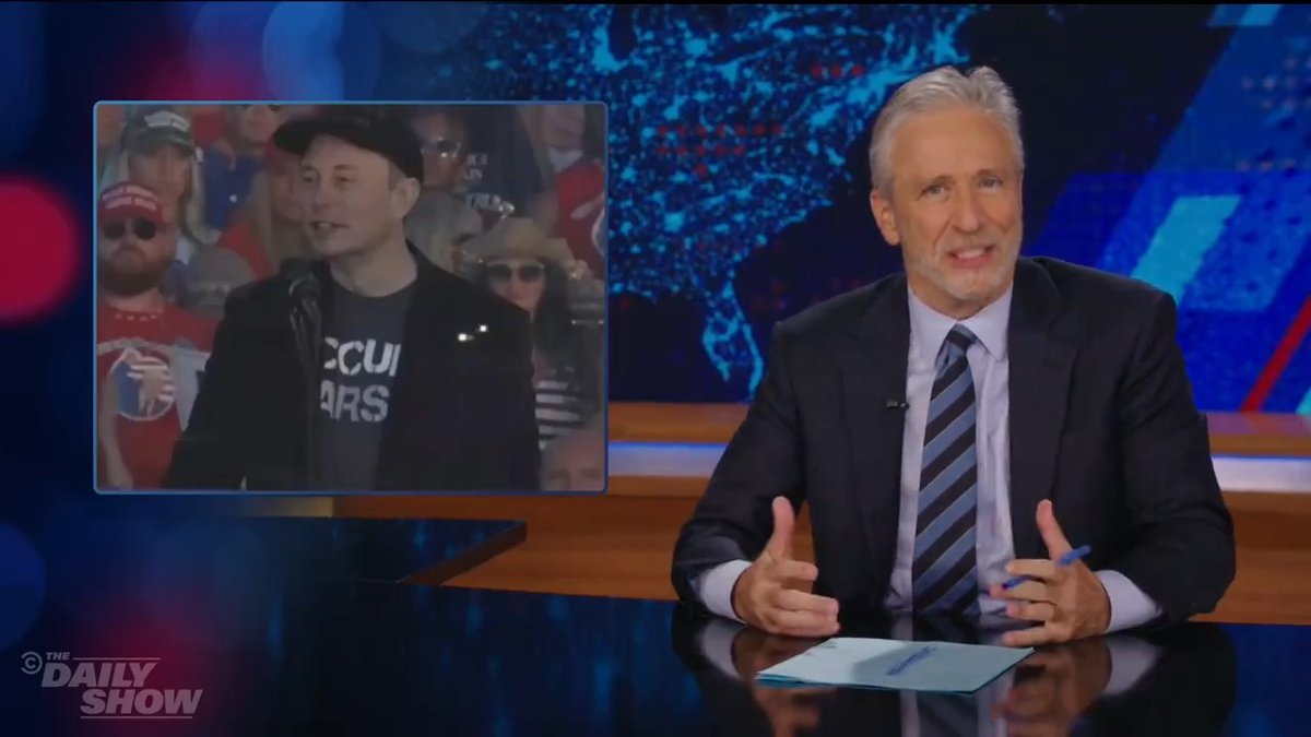 Jon Stewart on Elon Musk, election interference, and whether guns protect free speech