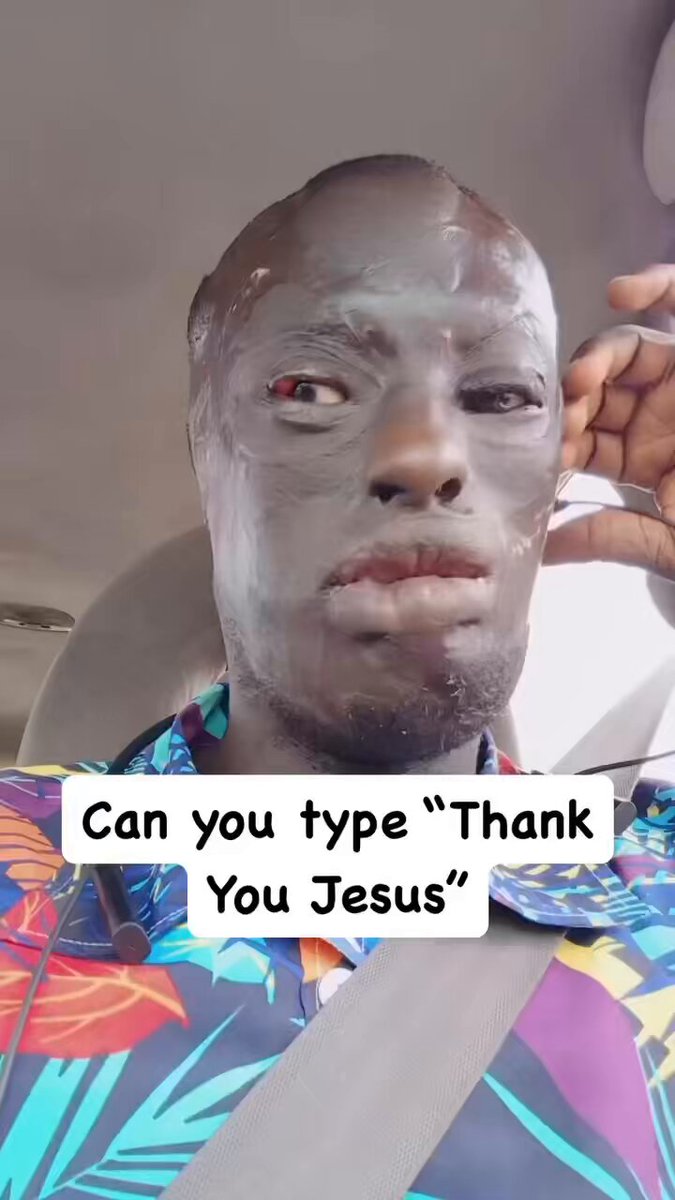 Even in his condition he never stops praising the Lord . Awesome What about you ?