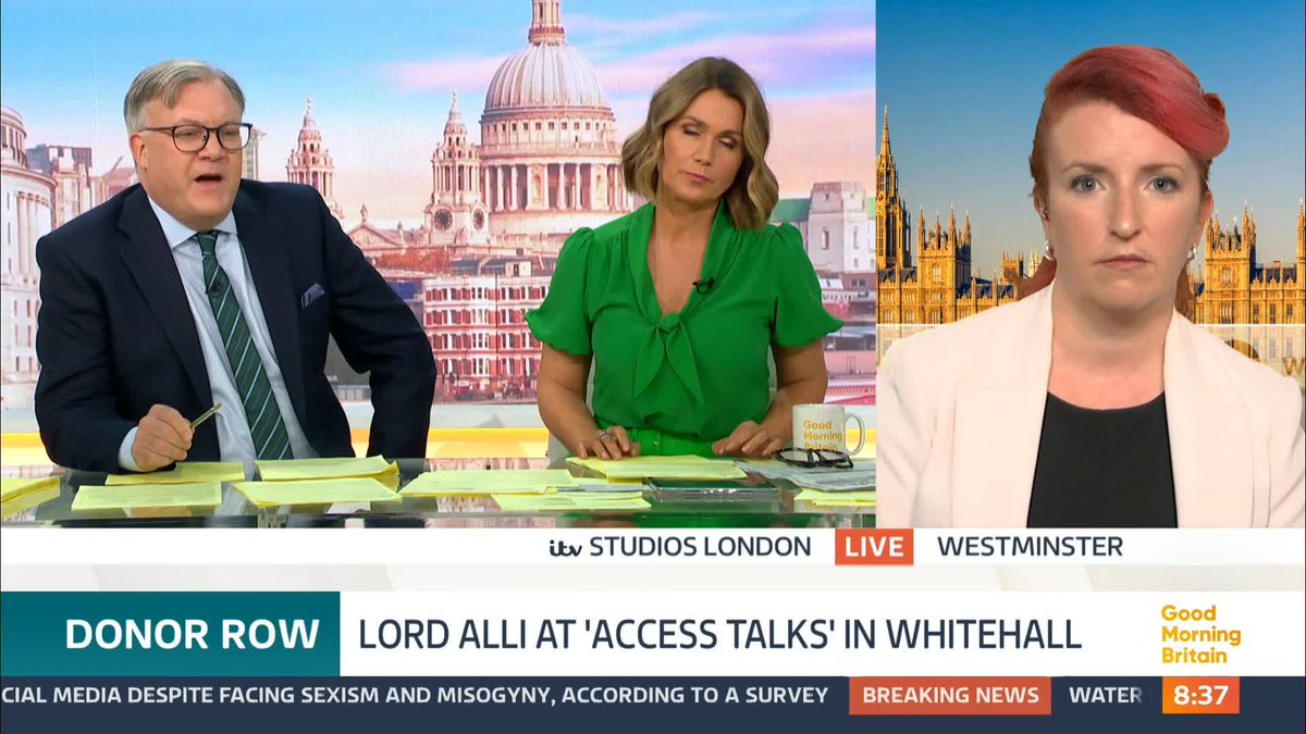 'Is free bus travel for all pensioners going to remain?' - Ed Balls Transport Secretary Louise Haigh says she can 'absolutely assure' viewers that 'concessionary bus travel will remain'.