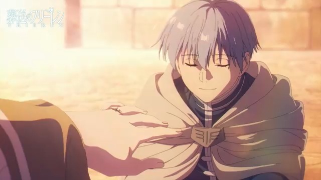 アニメ『葬送のフリーレン』🪄 放送1周年記念 アンケート企画 【勇者&amp;新パーティーの記憶】 最も記憶に残るシーン・セリフ ヒンメル 1位 第14話より 「フリーレン。」 （鏡蓮華のシーン） #フリーレン #frieren
