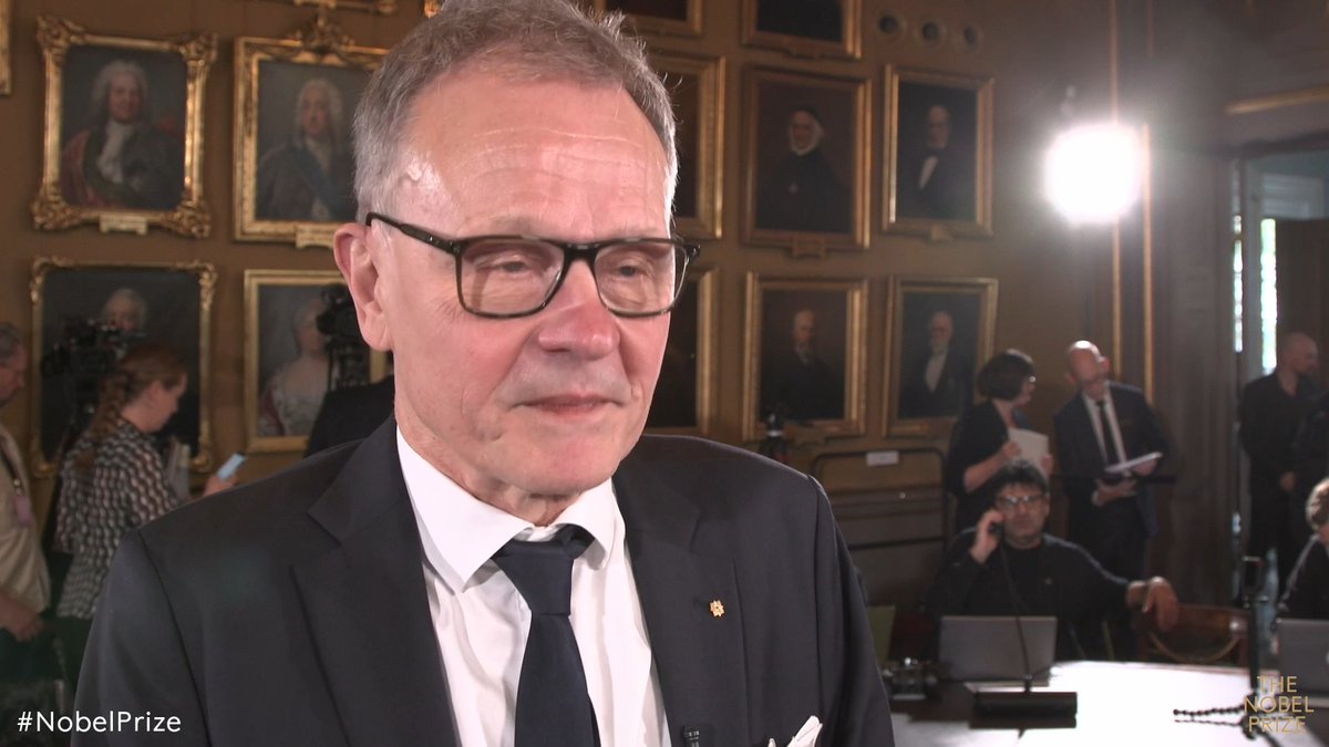 “They have both been true pioneers: finding new ways to tackle problems.” Immediately after the announcement, Professor Anders Irbäck, member of the Nobel Committee, was interviewed regarding the 2024 Nobel Prize in Physics.
