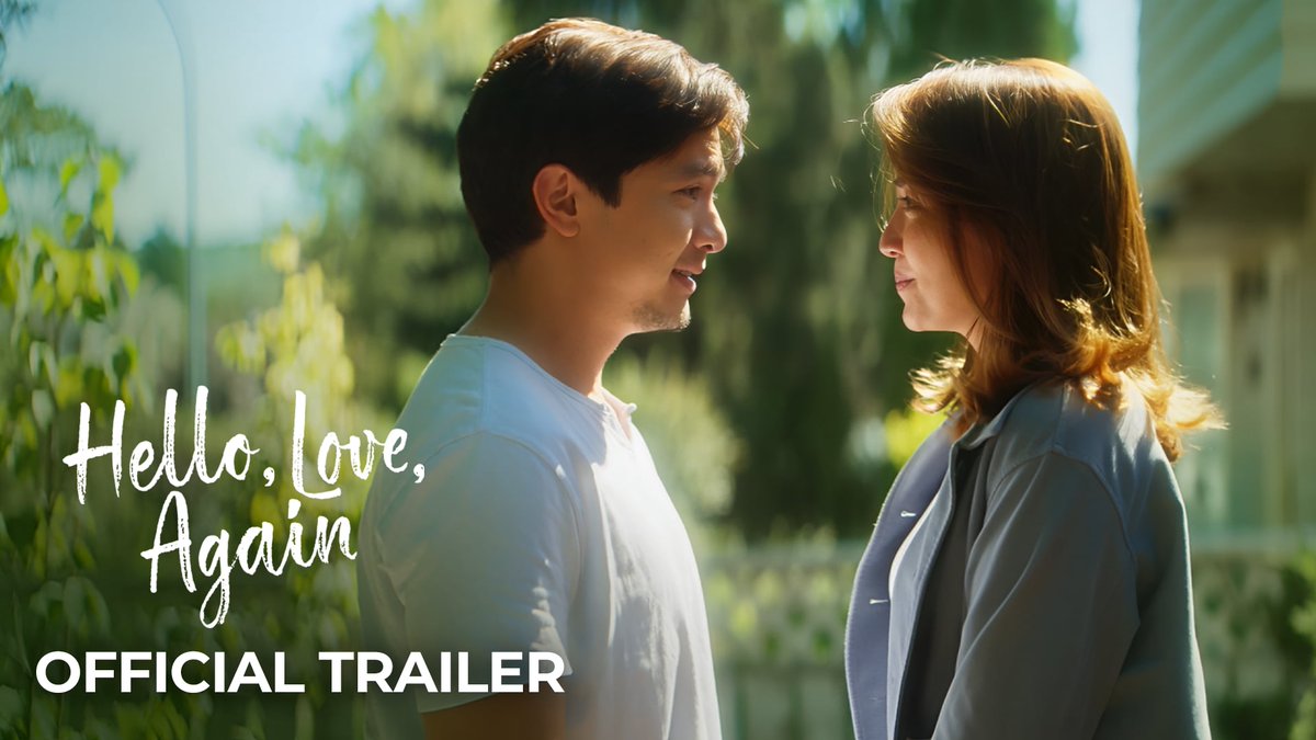 One more hello or one last goodbye? Witness Joy and Ethan’s love story unfold once again. ✈️ Starring Kathryn Bernardo and Alden Richards and directed by Cathy Garcia-Sampana. In PH cinemas this Nov 13, 2024, and soon worldwide. 🎥🎟️ #HelloLoveAgainTrailer #HelloLoveAgain
