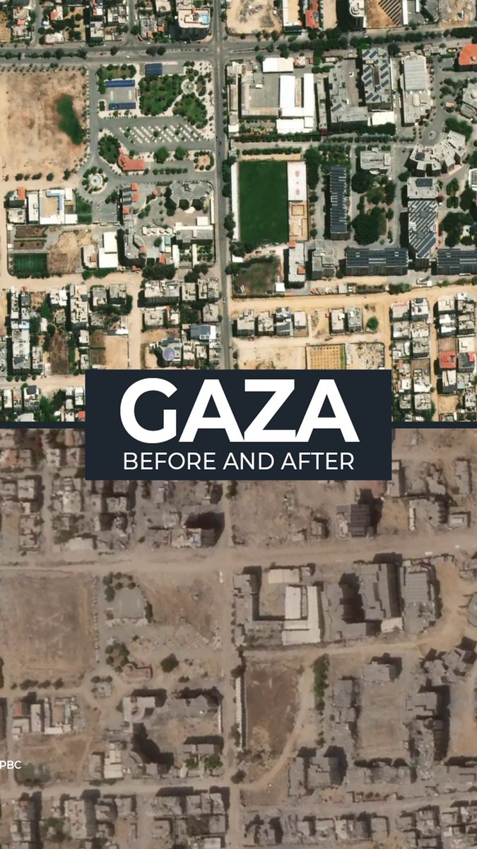 Gaza, once home to 2.3 million Palestinians, now shows a striking contrast from what it was just a year ago. We explore the destruction after a year of Israel's war on the besieged enclave. 🔗: