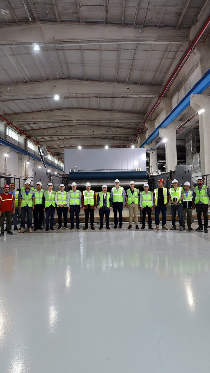 📌 Kıvanç Kağıt Fabrikası Yenilikçi teknolojisiyle yakında üretime geçecek bu yatırım; 50 gramlık kağıt üretimi ile Türkiye'de bir ilki gerçekleştirirken ülkemize önemli bir katma değer katacak. Hayırlı olsun! 📍Adana