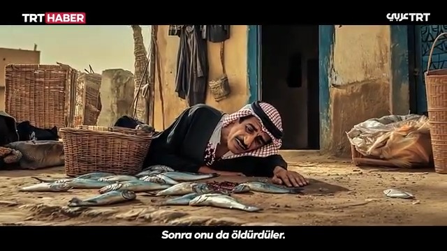 Katliam 7 Ekim'de başlamadı... TRT Arabi, yapay zekayla hazırladığı kısa filmle soykırımcı İsrail’in 75 yıldan uzun süredir devam eden katliamlarını anlattı. #365DaysOfGenocide