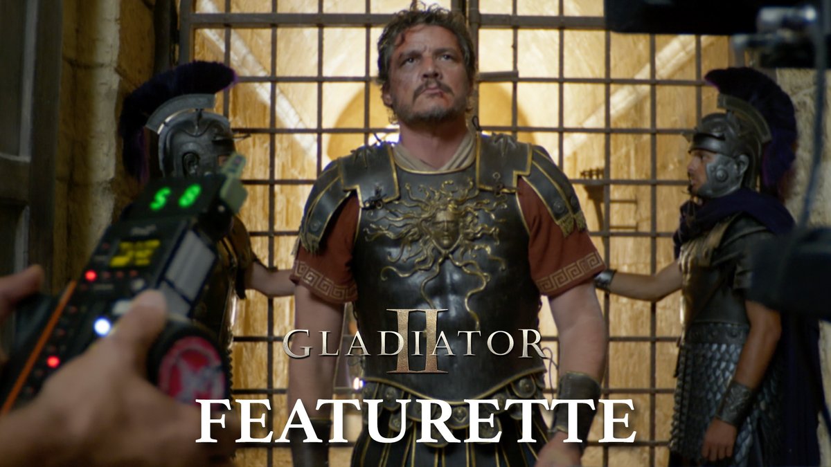 Uncover the making of an epic. Get tickets for #GladiatorII now - Only in theatres November 22.