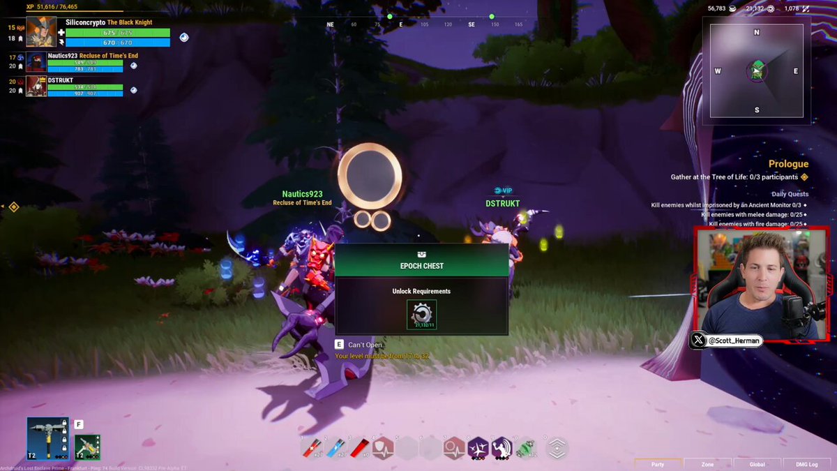 Ohhh look at this lil surprise I found at the start of my Big Time prestige portal. 👀 It's ok that Nautics couldn't join me and BIGTIME WARRIORS in meditation. 🤣 I still got a good amount of Open Loot Reward Points (OLRP) when I opened the chest!
