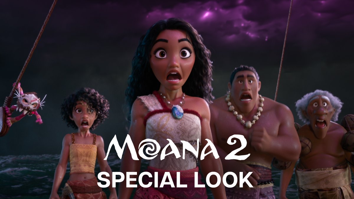 The new trailer for ‘MOANA 2’ has been released. In theaters on November 27.