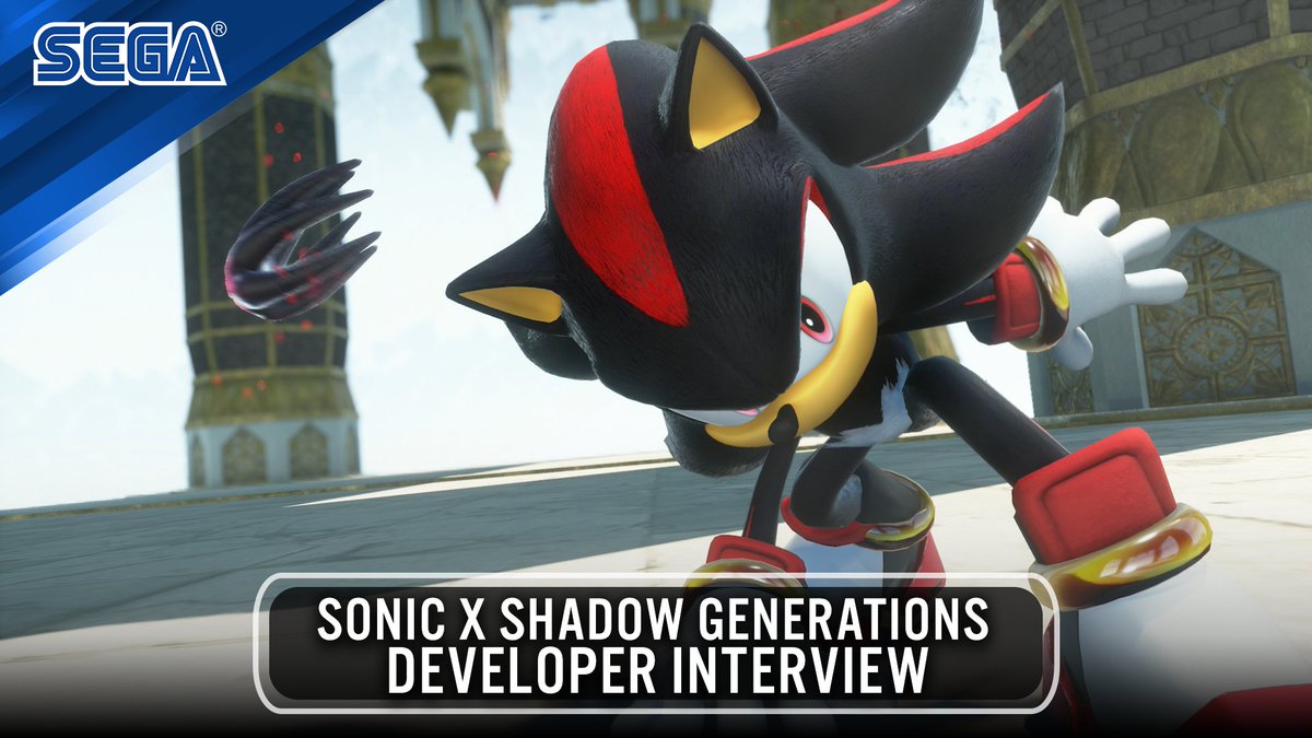 We asked Takashi Iizuka (Head of Sonic Team), Shun Nakamura (Game Producer) and Katsuyuki Shigihara (Game Director) your SONIC X SHADOW GENERATIONS questions at #gamescom24 🦔🖤 Here’s what they had to say!