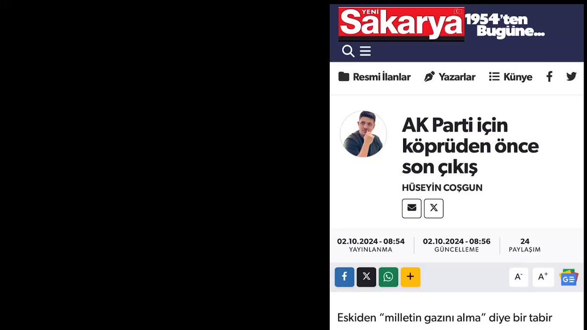 Ak parti için köprüden önceki son çıkış. Savaşın kapımıza dayandığı şu günlerde, güçlü ve yenilenmiş kadrolarla Recep Tayyip Erdoğan tam destek vermeliyiz. Seslendiren Mustafa Sefa Güvenir