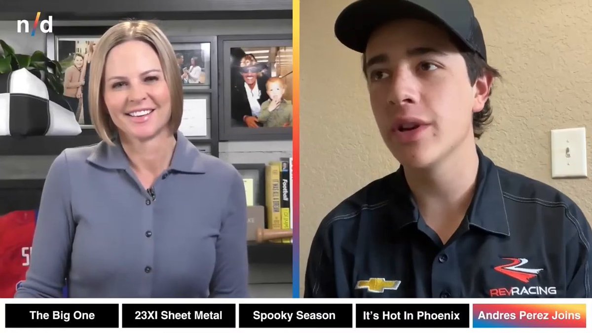 Today on NASCAR Daily, Shannon Spake catches up with Andres Perez de Lara, the first driver born outside of the United States to earn an ARCA Menards Series championship. 🇲🇽🏁