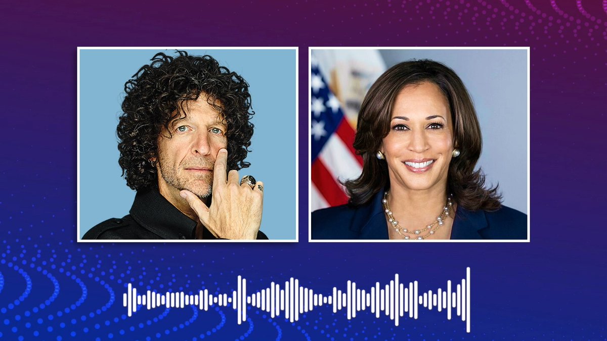 Howard Stern supporting Kamala Harris is a big deal.