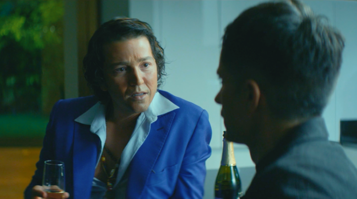 We have a rematch. 😳🥊 Here's an EXCLUSIVE look at Diego Luna and Gael Garcia Bernal in #LaMaquina, on Hulu October 9.