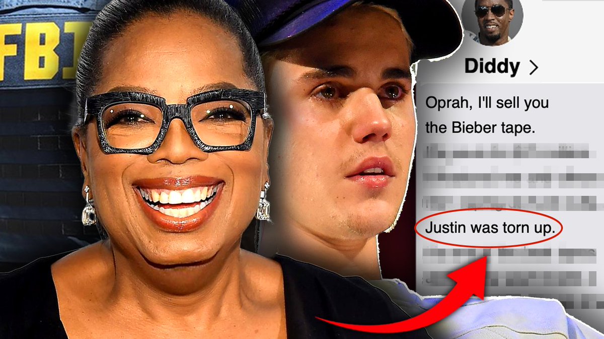 FBI: Oprah Purchased "Sickening" Diddy Tape of Underage Justin Bieber Being Raped Hollywood pimp Oprah Winfrey paid $75 million to purchase sex tapes of Sean "Diddy" Combs raping an underage Justin Bieber and Aaron Carter among other child stars and is now selling the footage to Hollywood pedophiles, an industry insider reveals. Oprah has been hiding in plain sight for decades, using the media to shield her from the truth. But this time, there’s no covering it up - the tide has turned. The truth is finally coming to light, and it’s about to shake the entire system to its core.