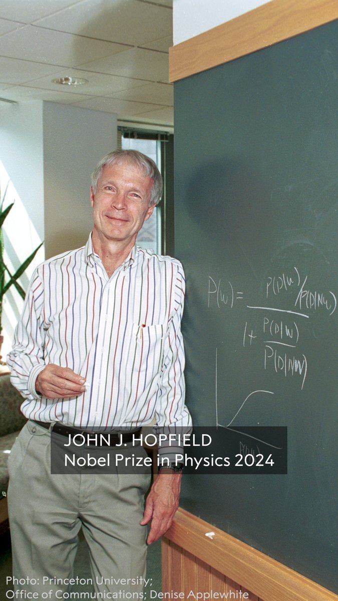 "The 2024 Nobel Prize in Physics is awarded to..." Watch to catch up on all the news from the announcement of today's physics prize.