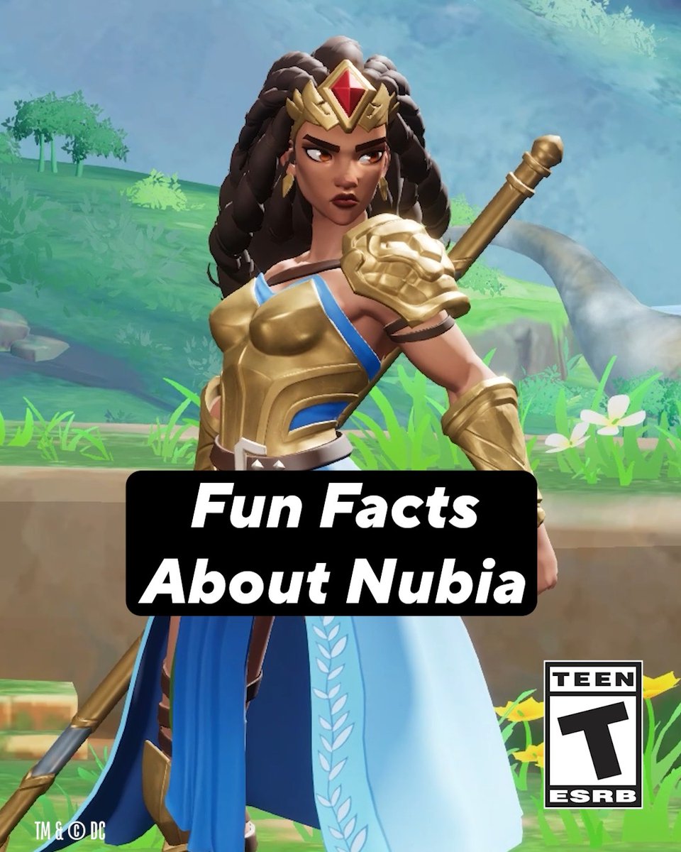 Amazon. Warrior. Queen. Learn all about the upcoming #MultiVersus roster addition, Nubia! 👑