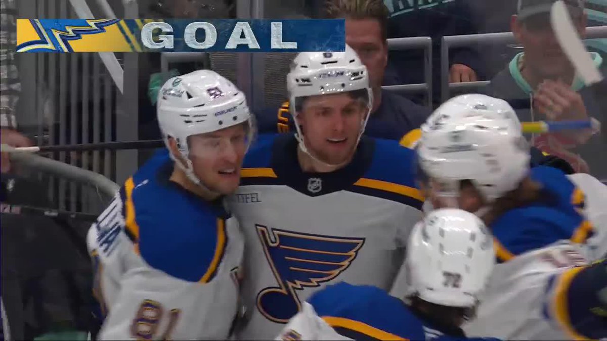 PHILIP BROBERG DIDN'T NEED MUCH TIME TO MAKE AN IMPACT. #stlblues