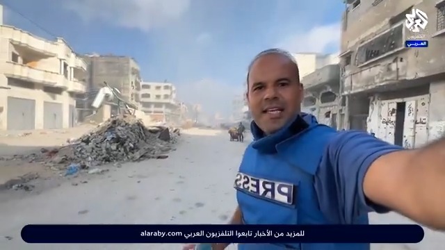 من #مخيم_جباليا، كاميرا التلفزيون العربي ترصد مشاهد النزوح القسري للفلسطينيين من مدارس الإيواء جراء استمرار القصف الإسرائيلي