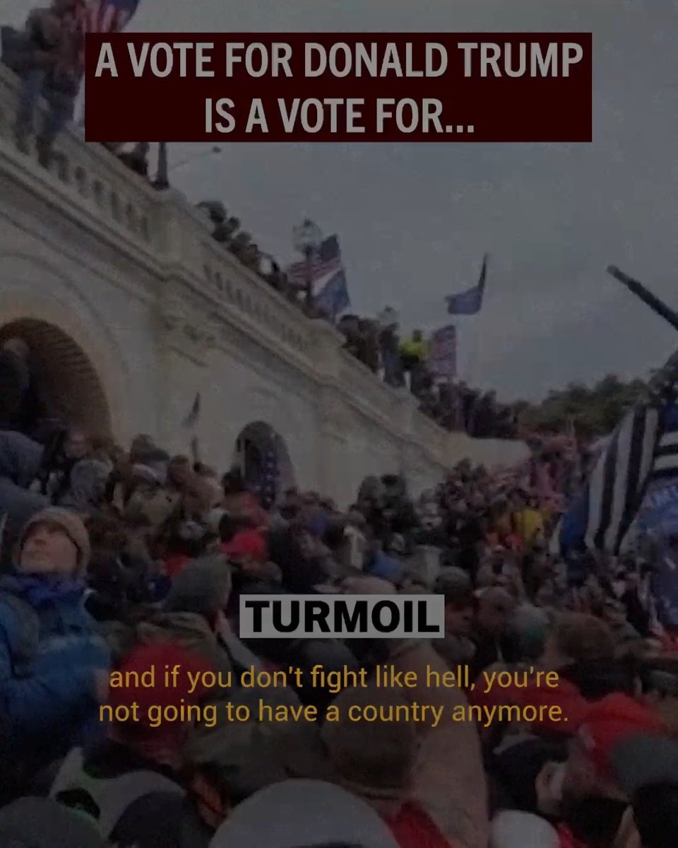 A vote for Donald Trump is a vote for…