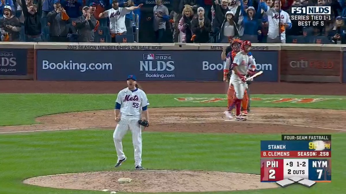 The New York Mets get it done in Game 3! 🫡 #NLDS