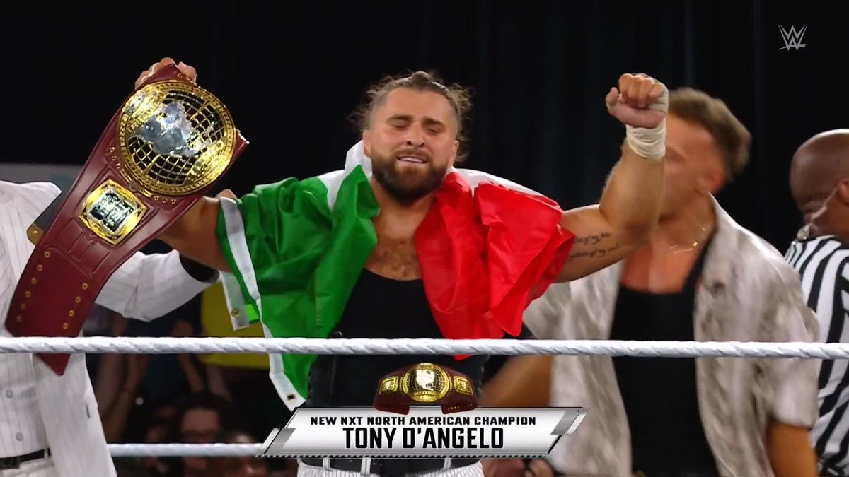 TONY DID IT!!! TONY DID IT!!! TONY DID IT!!! #WWENXT