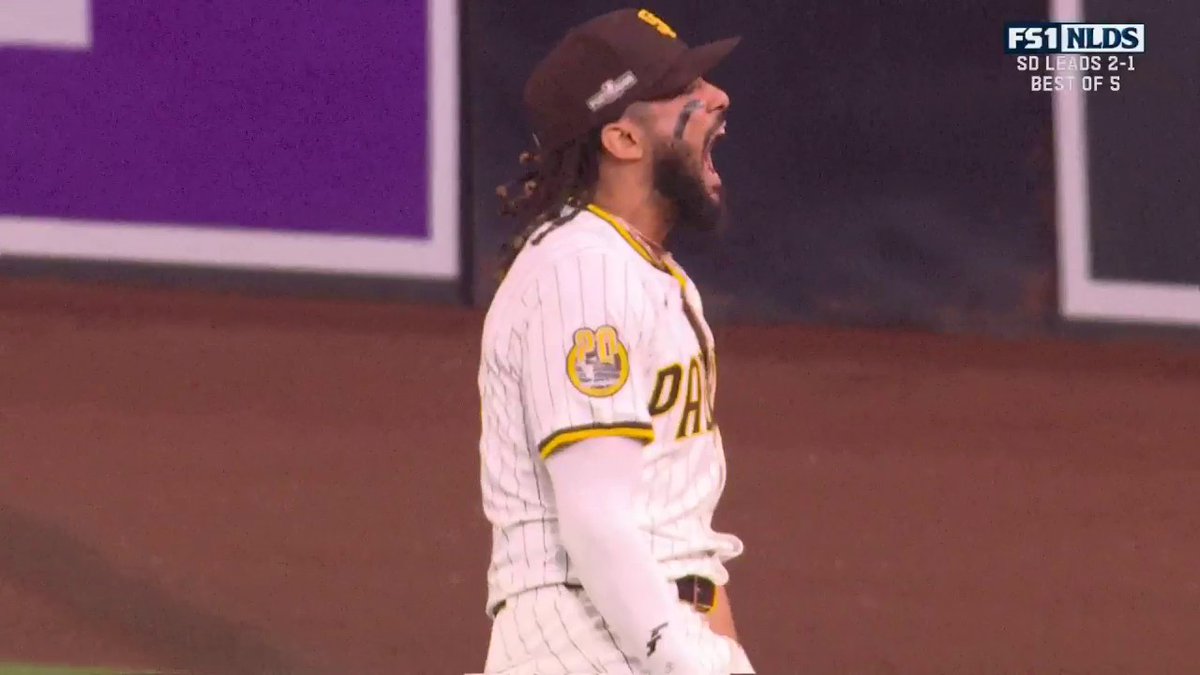 Scenes around Petco Park when the final out was made 🔥