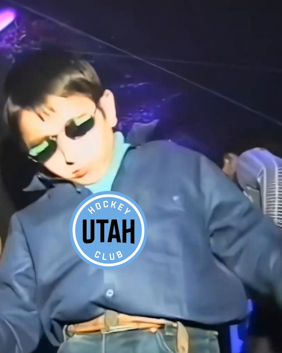 1-0 😎 UTAH HOCKEY CLUB GOIN' UP ON A TUESDAY 🔥