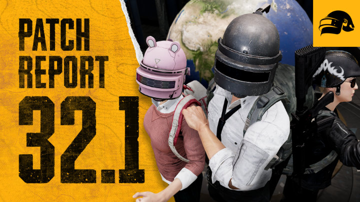 Update 32.1 brings the Region Merge, a challenging Arcade Mode, and adjustments to Care Package goods. You’ll be facing bitter Hungers who are in a really touchy mood! 🔗 32.1 Patch Notes - 📆 PC: Oct 10th / Console: Oct 17th #PUBG #BATTLEGROUNDS #HLB