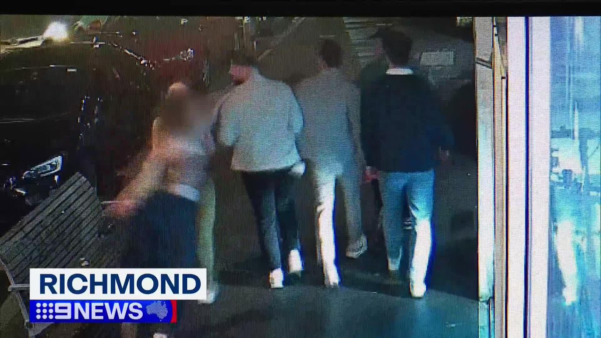 A young English tourist on a birthday trip to Australia has told how she suffered a fractured jaw, after she was punched in the face by a man in Richmond. Late today, the suspect handed himself in to police after confronting footage emerged. Mimi Becker #9News