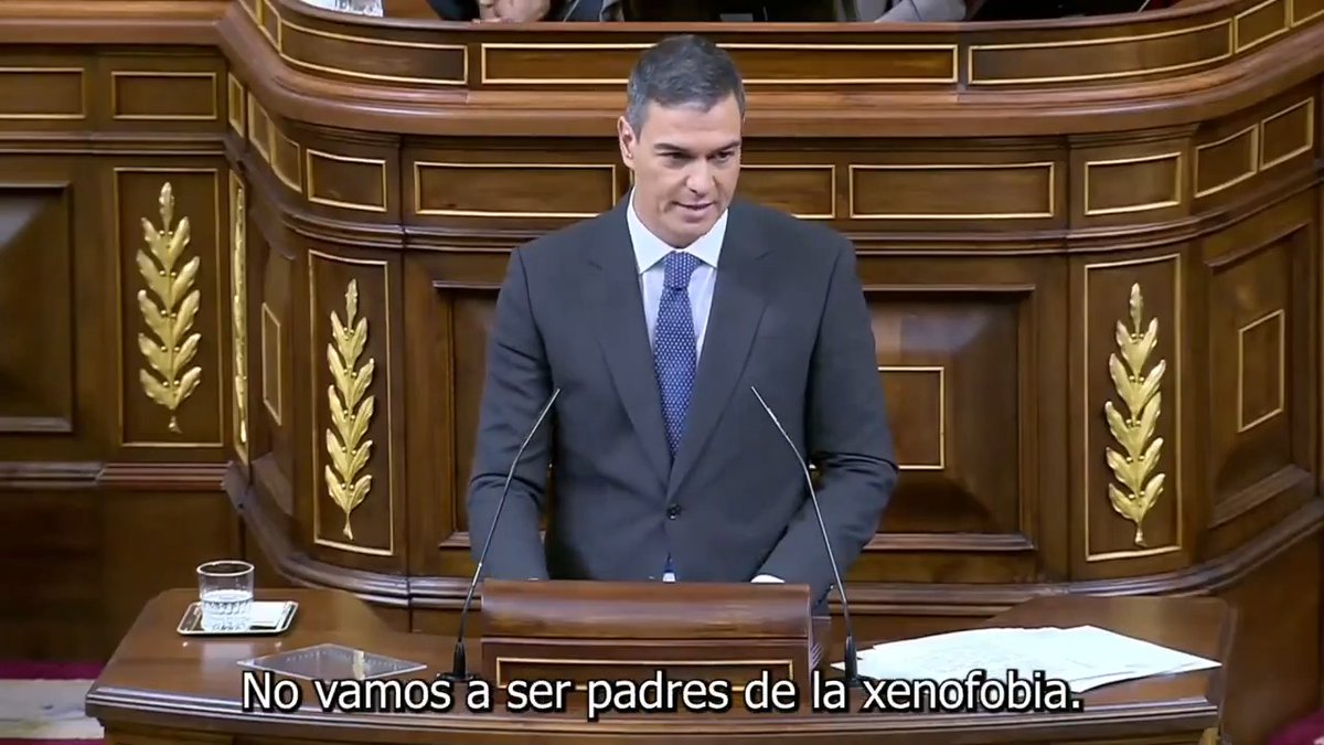 Los españoles somos hijos de la migración, no seremos padres de la xenofobia. Hagamos una política migratoria de la que nuestros mayores puedan sentirse orgullosos. Hagamos una política migratoria que garantice el futuro de sus nietos.