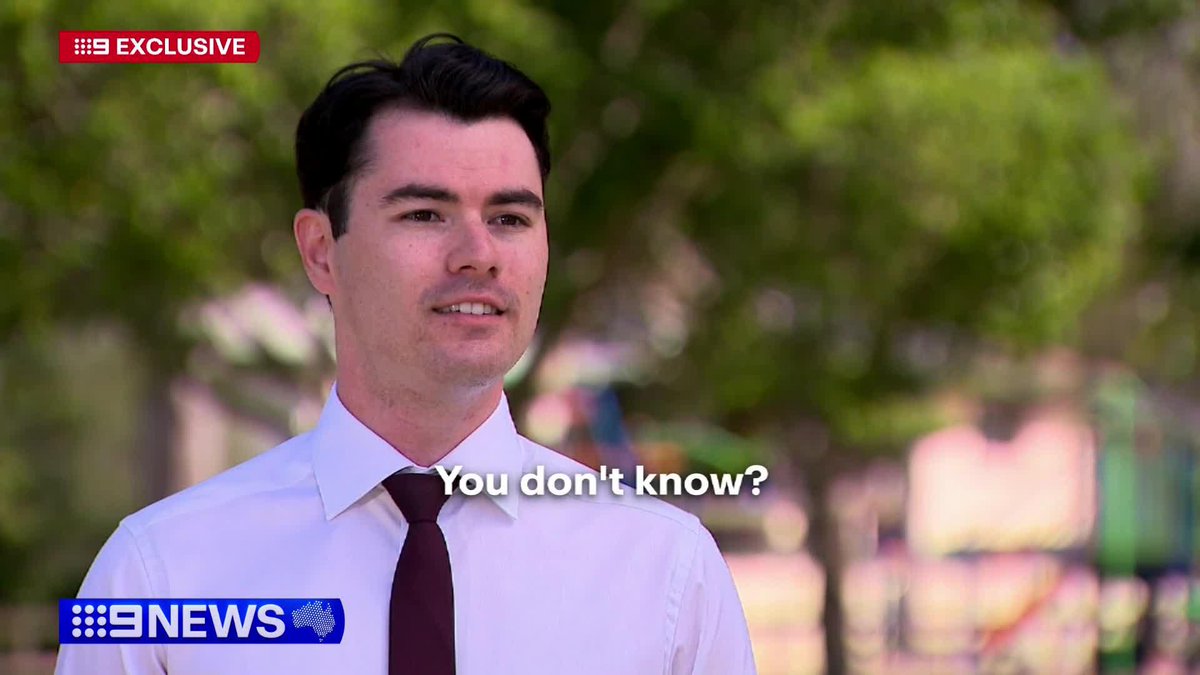 #EXCLUSIVE: An LNP candidate has finally agreed to talk to 9News after some bizarre scenes, avoiding our questions. The current Logan City Councillor is trying to unseat a Labor Minister, but has been camera-shy until now. Josh Bavas #9News