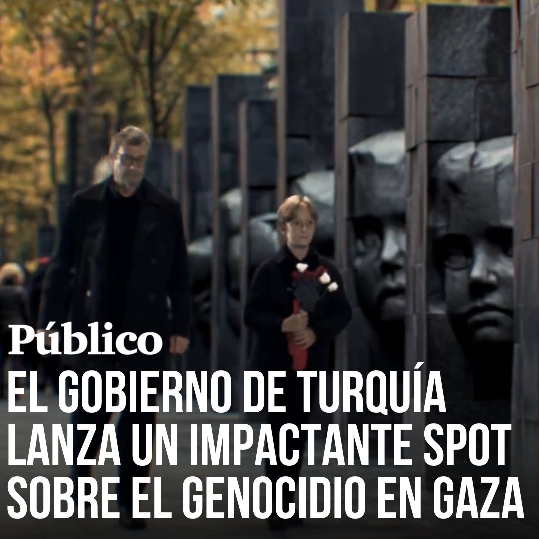 "¿Te quedaste mirando?". El impactante spot del Gobierno turco que nos traslada al año 2040 en el que el mundo entero conmemora el genocidio en Palestina