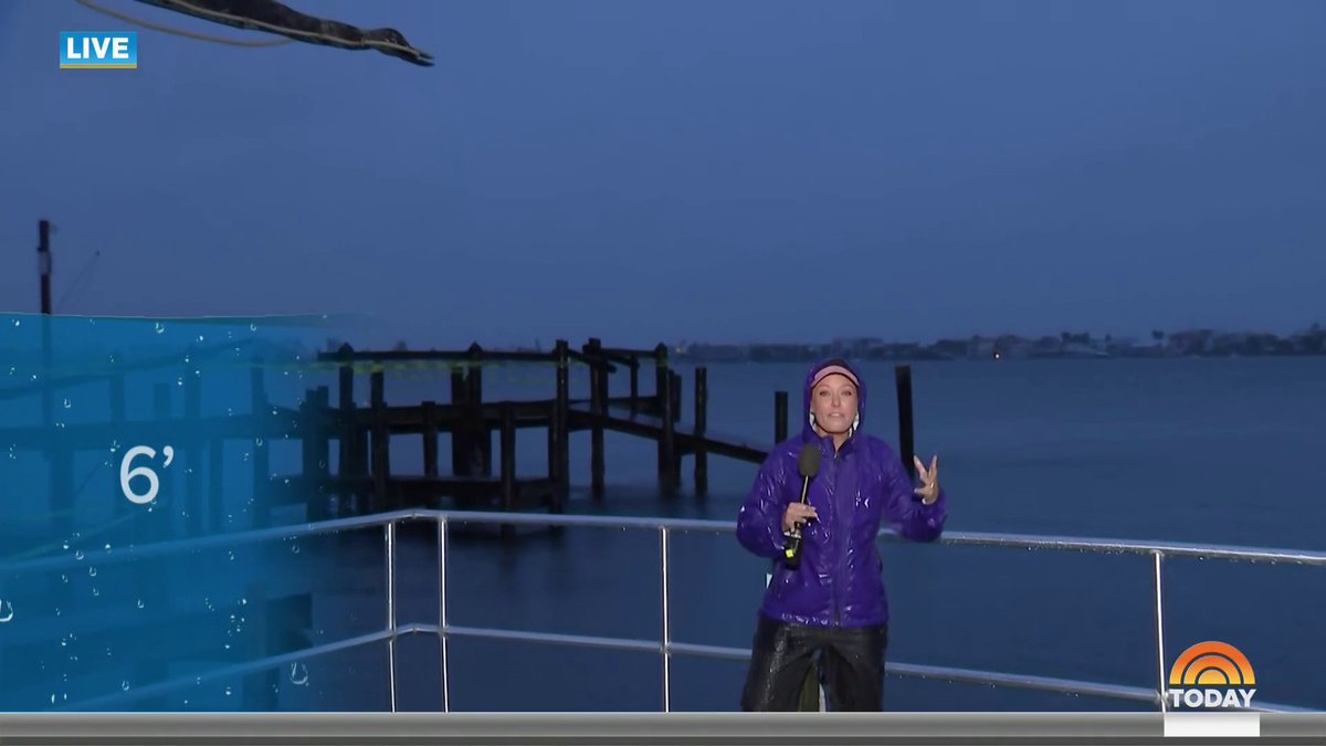 Hurricane Milton is set to make landfall slightly south of Tampa, Florida as a powerful Category 5 storm. Dylan Dreyer reports on the ground on the latest details.