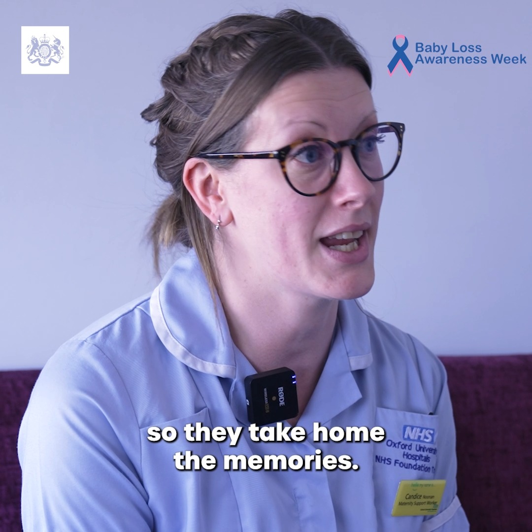 Baby loss certificates have been extended to cover all historic losses before 24 weeks of pregnancy. Maternity support worker Candice explains how much the certificates mean to grieving parents OUH. Find out more: #BabyLossAwarenessWeek