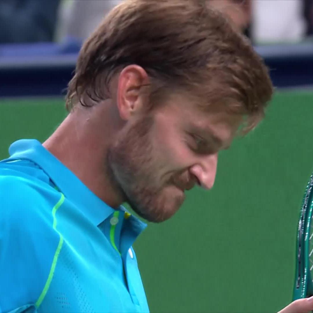David Goffin did this 😳🔥