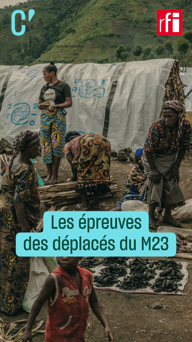 📸 Le #Congo compte 7 millions de civils déplacés, dont 1,5 million rien qu’au Nord-Kivu, qui fuient les attaques de la rébellion du M23. Comment visualiser un tel phénomène ? Réponse avec le photographe Hugh Kinsella Cunningham (Hugh Kinsella Cunningham) ⤵️ #cultureprime
