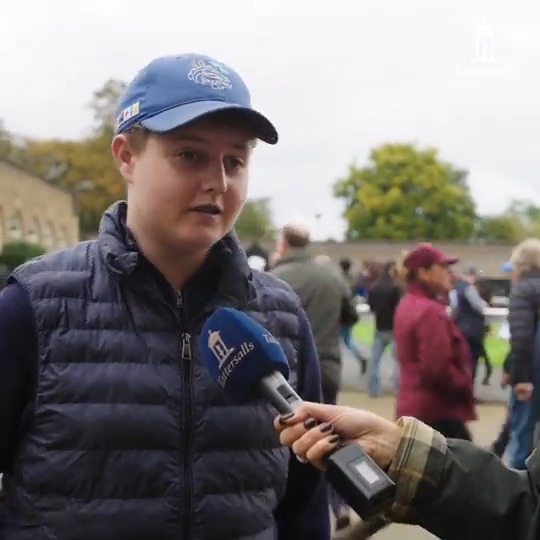 €36,000 ➡️ 205,000gns 15 years old First ever pinhook 👏 Strong work Fionn White, with the Baroda Stud consigned Gleneagles colt going the way of Will Douglass at #TattsOctober Book 1.