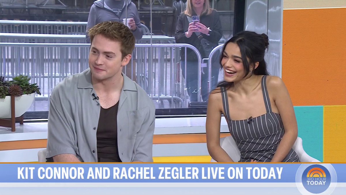 Kit Connor and Rachel Zegler (rachel zegler (she/her/hers)) speak with Al Roker, @sheinellejones and @vickynguyentv all about coming together on Broadway for “Romeo + Juliet” Romeo + Juliet on Broadway, the modern spin on this classic, what it’s been like getting to know each other and more!