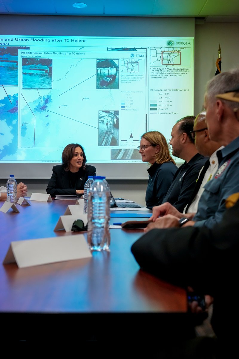 Federal, state, and local governments are working hand-in-hand to coordinate our approach to Hurricane Helene and ensure the impacted communities are getting the resources they need. We are in this for the long haul.