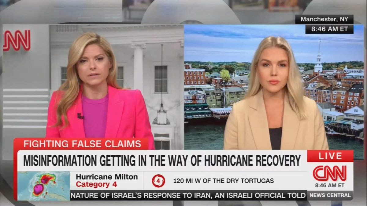Q: The lies that Trump is spreading about FEMA are damaging. Will Trump stop doing this? Trump press secretary: *keeps lying* Q: Let’s keep to the facts. What Trump is saying isn’t true Trump press secretary: I don’t think the American people care about the specifics