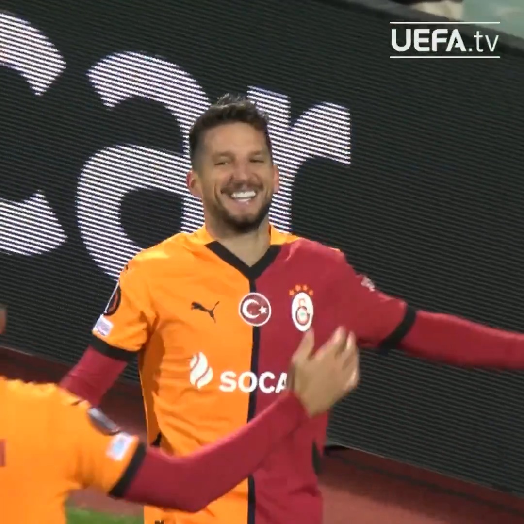 Yunus Akgün ➡️ Icardi ➡️ Mertens Galatasaray SK | #UEL