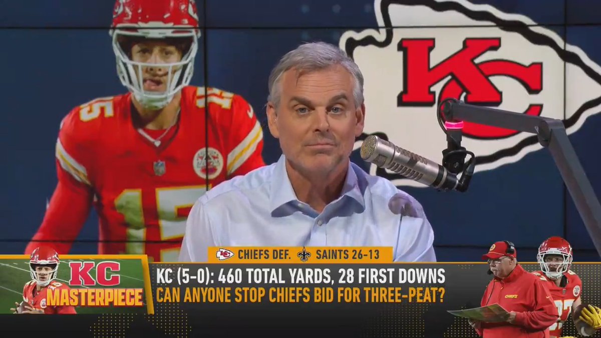 Colin Cowherd is spitting 100 percent facts about the Chiefs! ๐ฅ