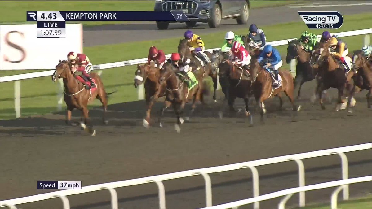 Penalty defied 💪 Yankee Dude gives weight and a beating to his Kempton Park Racecourse rivals to make it two wins from three starts. That's 7⃣ individual Flat winners in 2024 for Warren Greatrex ✊ @EddyGreatrex