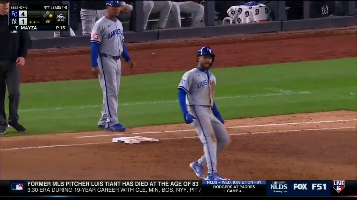 "Royals are gonna win this thing... this is not a good matchup for the Yankees." - Harold Reynolds on #MLBTonight