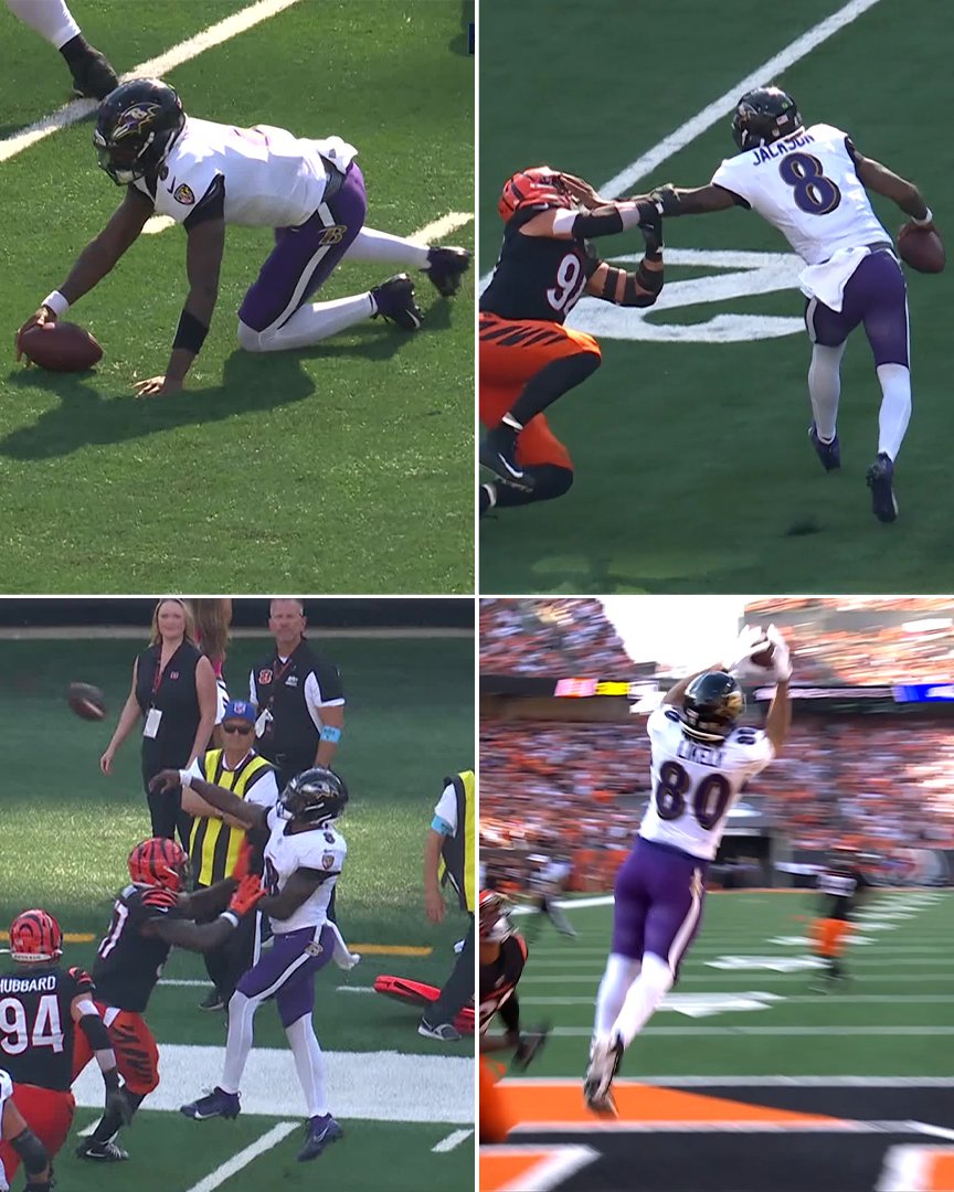 Only @LJ_era8 could pull off a play like this. 🔥 #TopPlayNFLALLDAY For a limited time, find this Moment hidden in @NFLAllDay packs. Grab yours now!