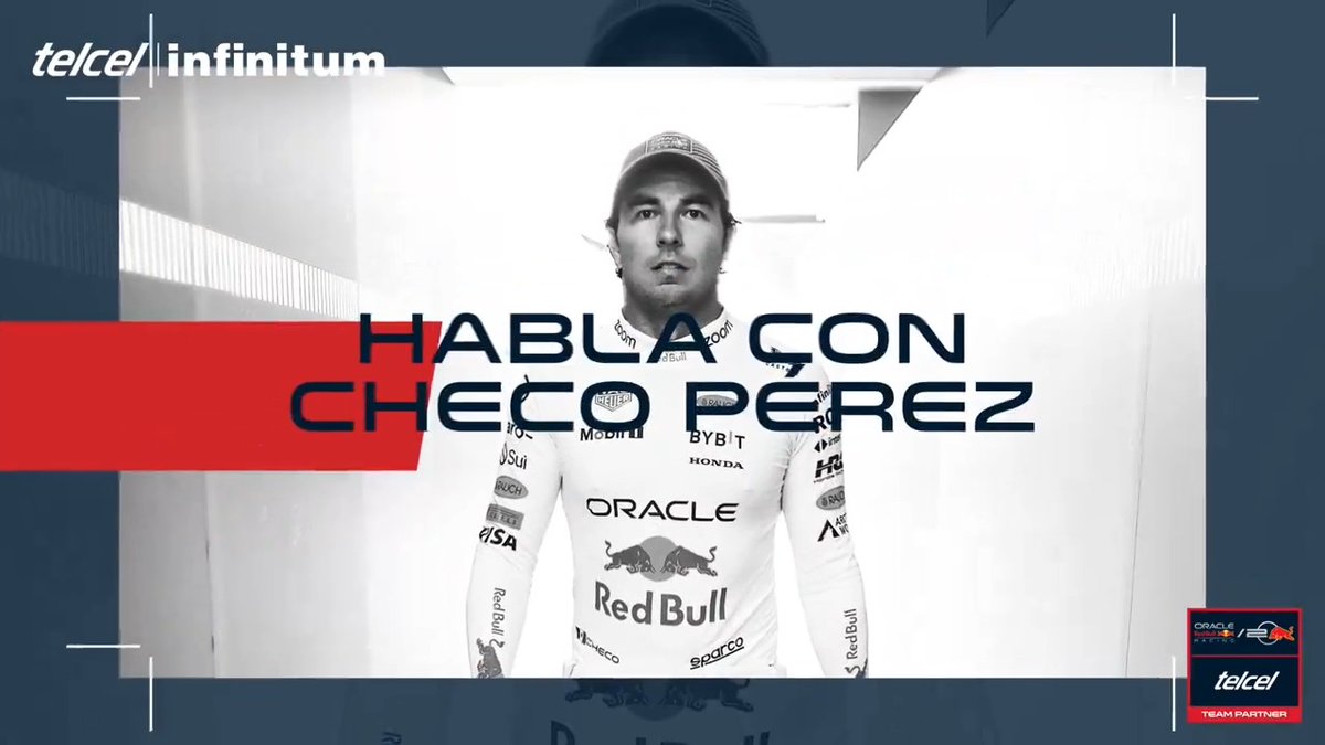 Hablar con #ChecoPérez sí es posible, entra a 👉 y habla con el mejor piloto mexicano de la historia, no esperes más y forma parte del #TeamCheco 🏁🏆🇲🇽