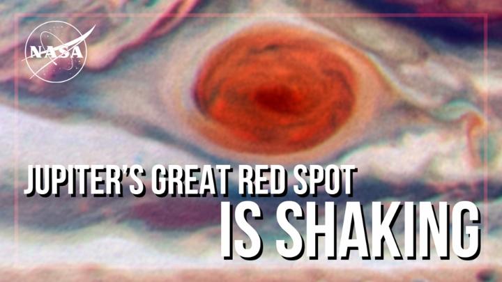 Jupiter's Great Red Spot is full of surprises. Hubble's new observations of this famous storm discovered that its size isn't as stable as once thought. It's squeezing in and out at the same time as it moves faster and slower. Find out more:
