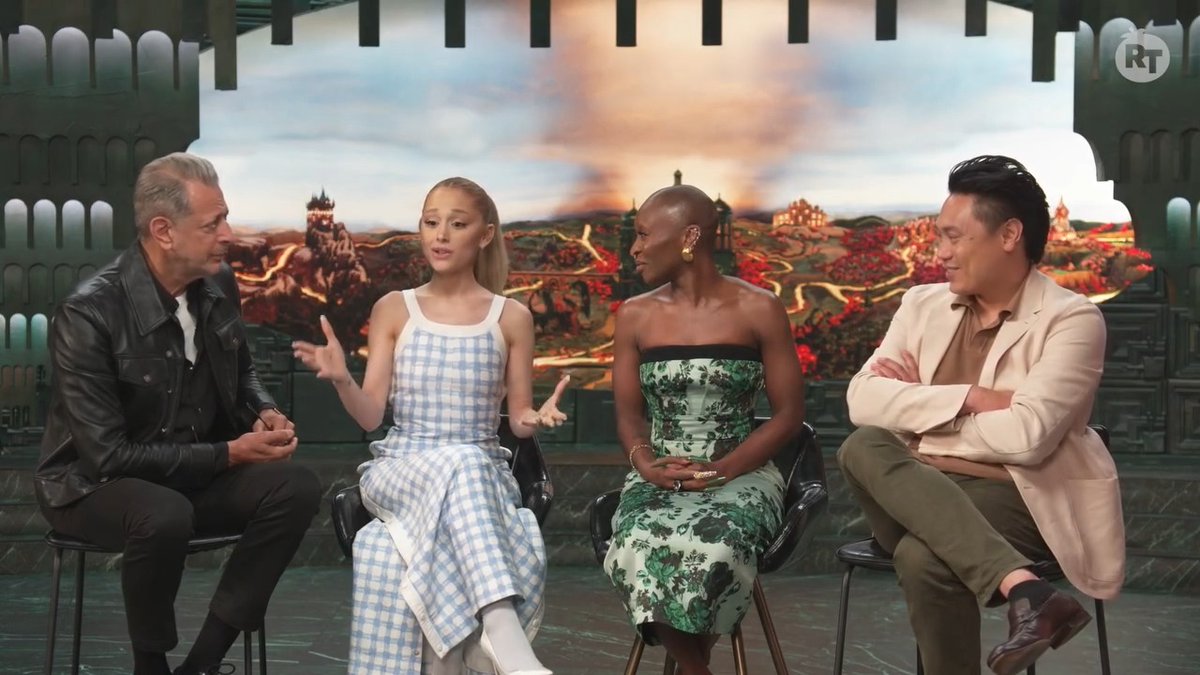 Ariana Grande shares the story of getting cast as Glinda in ‘WICKED’ (via Fandango)