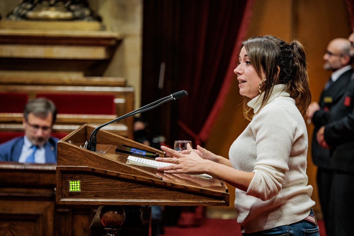 🟡 Catalunya no necessita moltes coses i complicades, necessita poques i simples 🗣️ Laure Vega desgrana aquí algunes de les propostes que presentem la CUP al Debat de Política General 👇